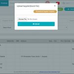 Bulk Upload of Supplier Data in RetailCore Software