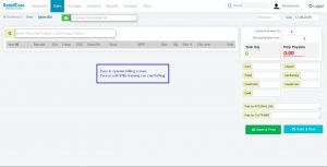 Billing in retailcore software