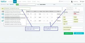 Billing in retailcore software