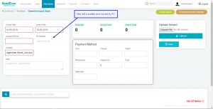 Stock inward by PO in retailcore software