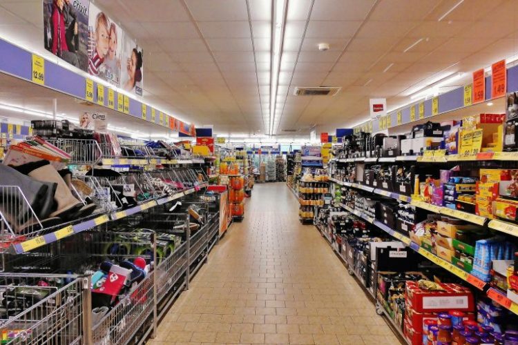 View of Supermarket Store Ailes