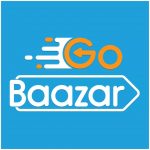 Gobaazar grocery store logo