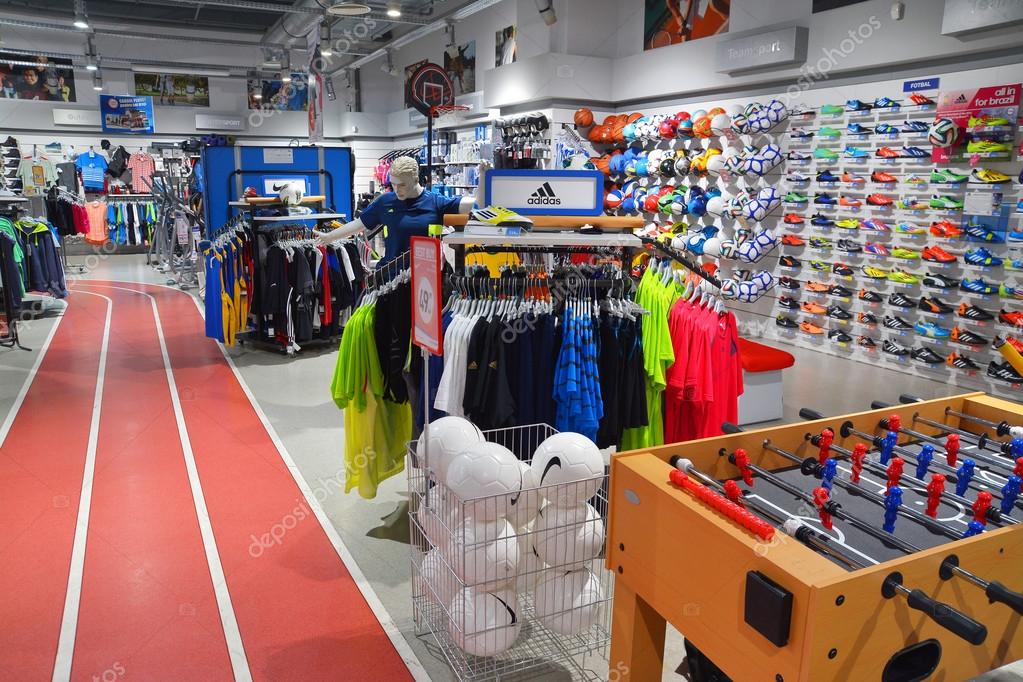 Sportswear retail store