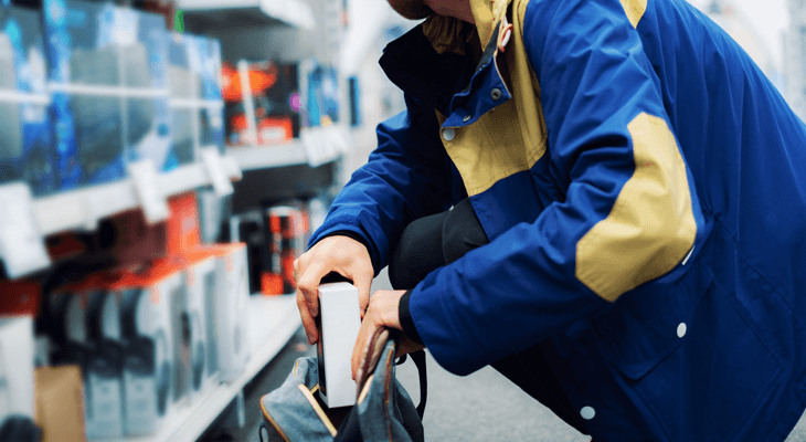 Inventory security from theft