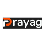 Prayag Cosmetics Store Logo. Cloud Software.
